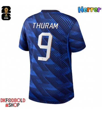 Frankrig Marcus Thuram #9 Hjemmebanetrøje VM 2026 Kort ærmer